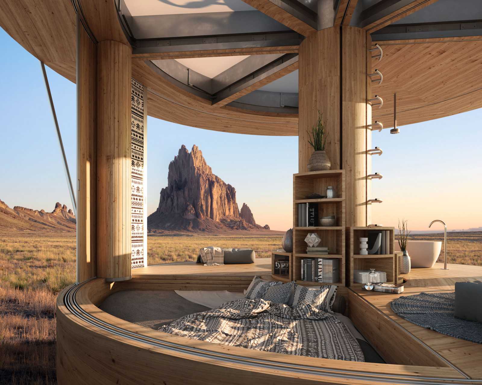 高度灵活的迷你房屋CasaOjalá