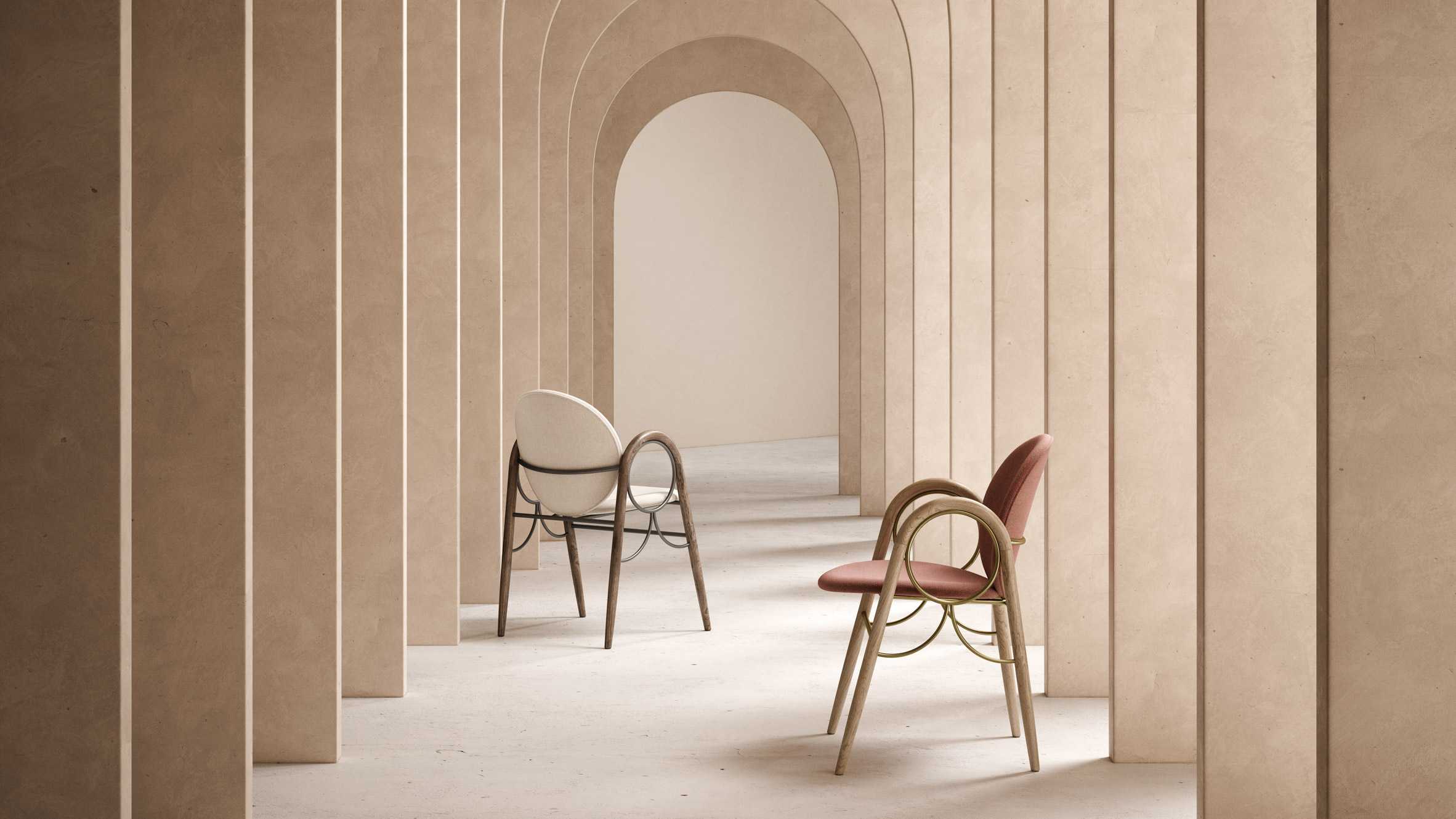 1980年代Nanna Ditzel设计的Arkade椅子首次投入生产