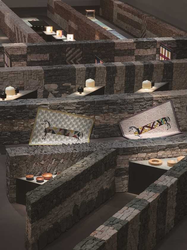 爱马仕家具世界,天然材质之独特魅力