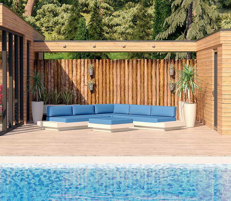 两个采用再生塑料的新户外系列家具