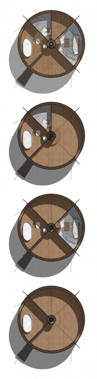高度灵活的迷你房屋CasaOjalá
