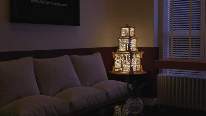 城市之光–投射阴影灯