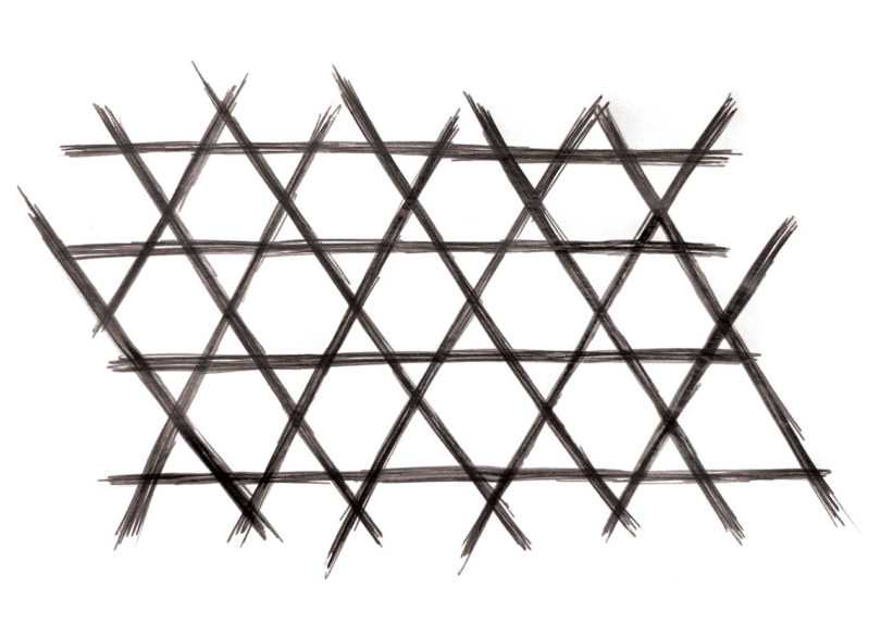 意大利品牌B&B Italia手工编织的Tramae脚凳