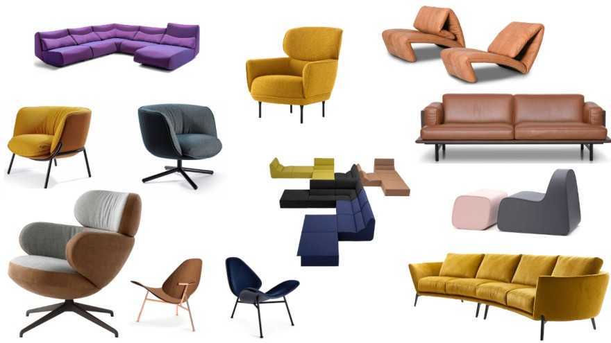 科隆国际家具展2020年:华丽的室内软体家具