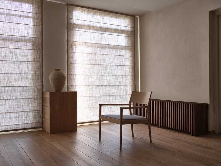 Mokkō为阿姆斯特丹的住宅设计现代日式客厅