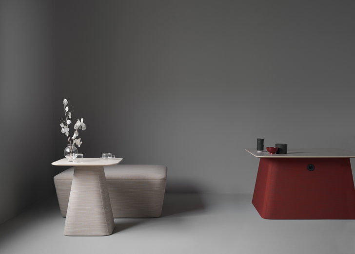 灵感来自日本石头花园的“Osaka”家具