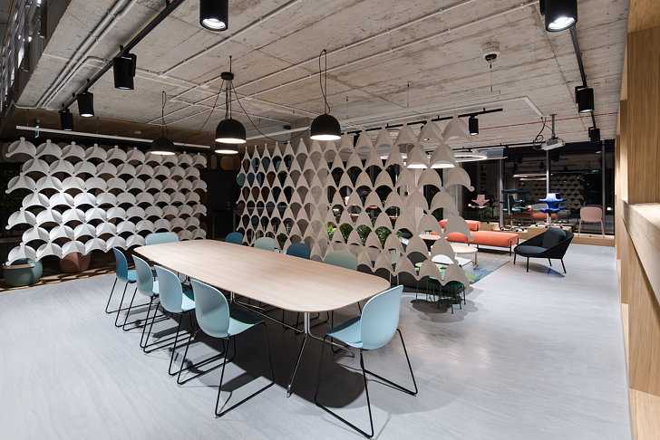 北欧家具制造商Flokk在波兰华沙开设的陈列室