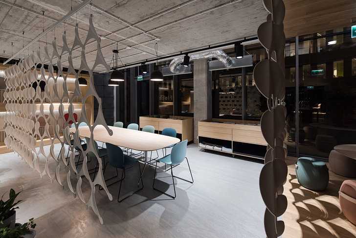 北欧家具制造商Flokk在波兰华沙开设的陈列室