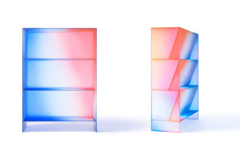 像彩虹一样反射光线的HALO系列家具