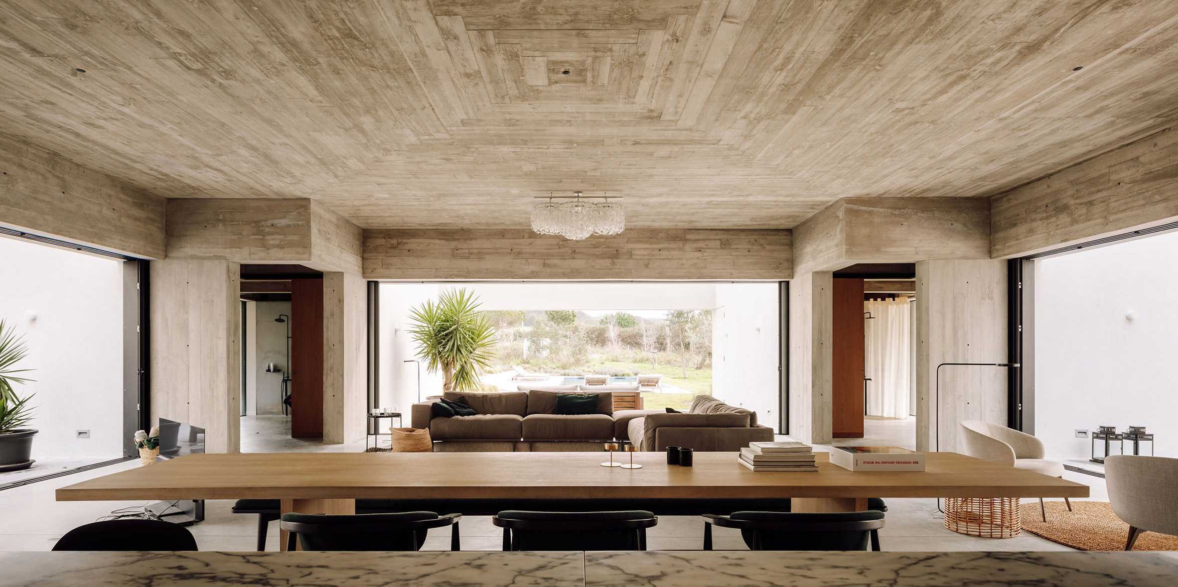 三重视角客厅构成葡萄牙Casa Meco的核心