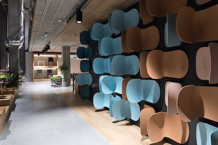 北欧家具制造商Flokk在波兰华沙开设的陈列室