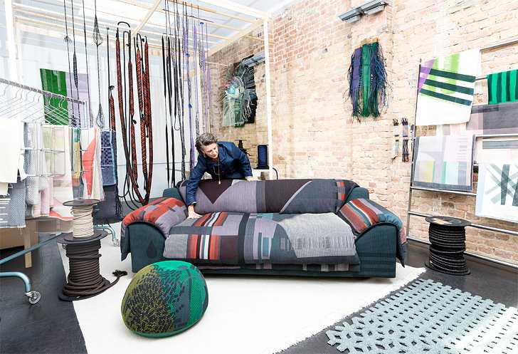 Vitra首次亮相海拉·琼格里乌斯(Hella Jongerius)的Vlinder沙发