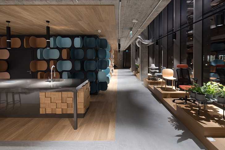 北欧家具制造商Flokk在波兰华沙开设的陈列室