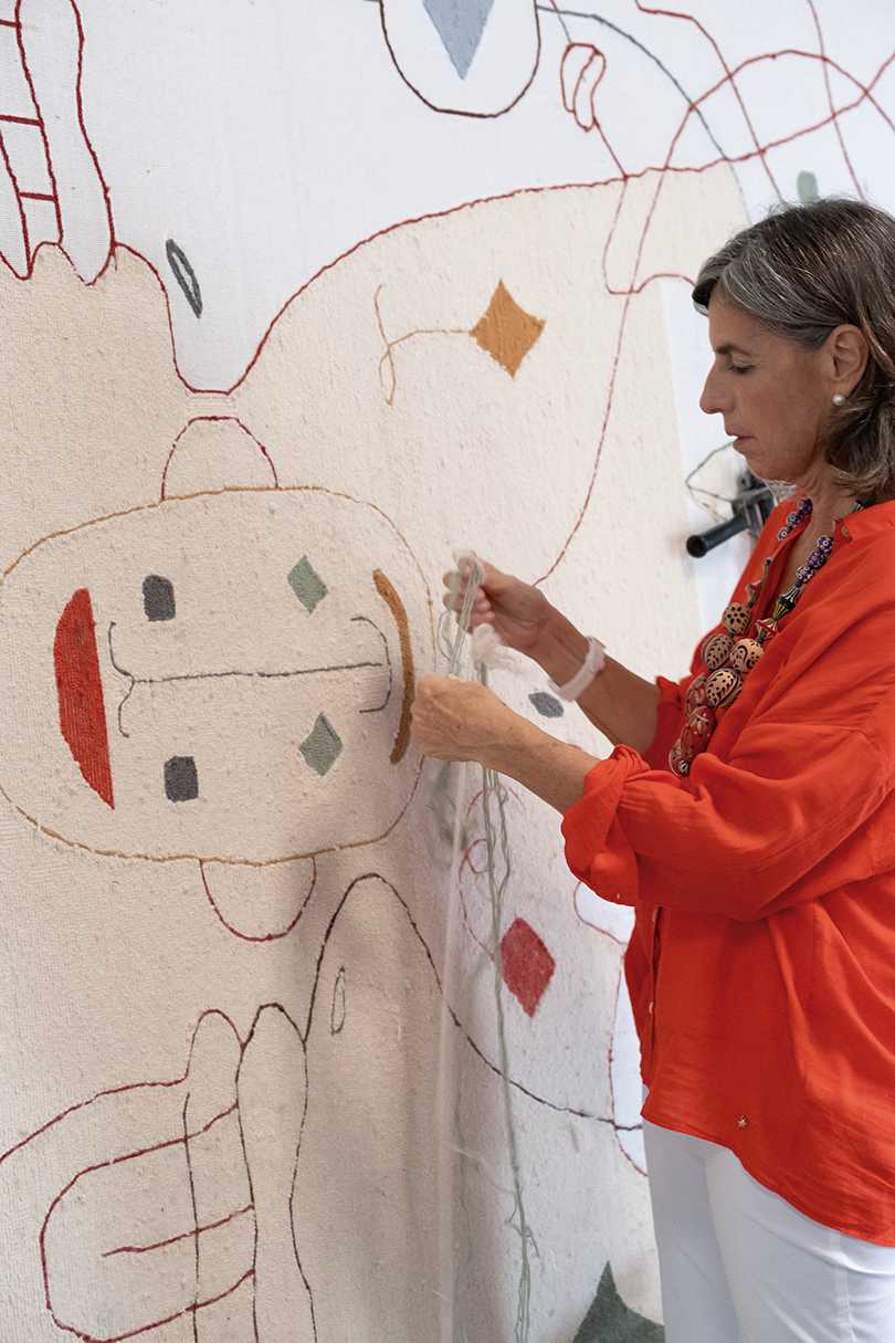 以抽象和嬉戏为特色的地毯设计