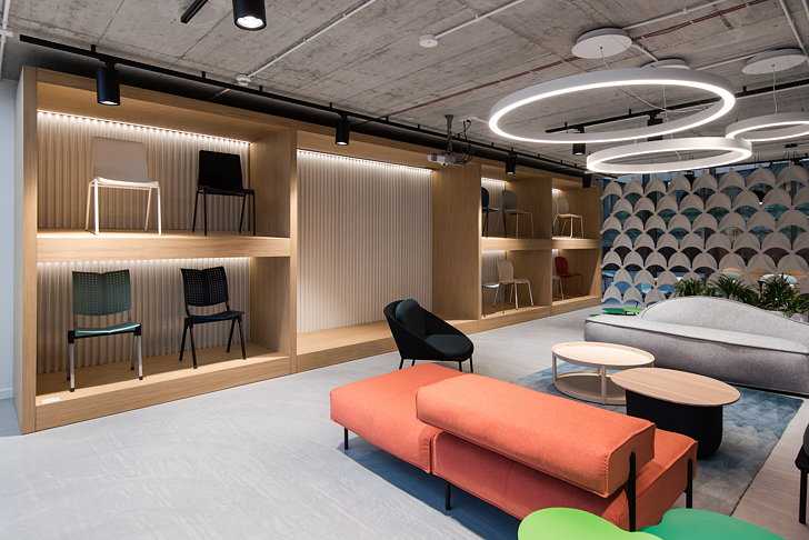 北欧家具制造商Flokk在波兰华沙开设的陈列室