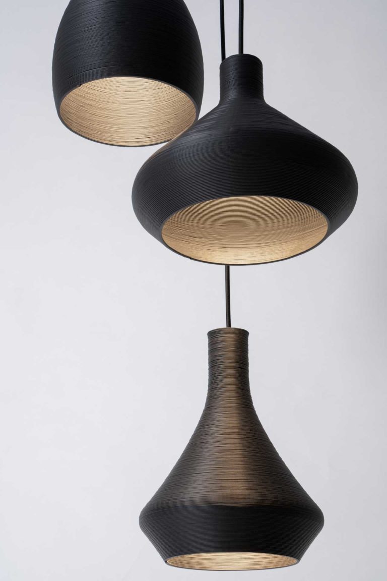 照明制造商LightArt将废物转化为单色吊灯