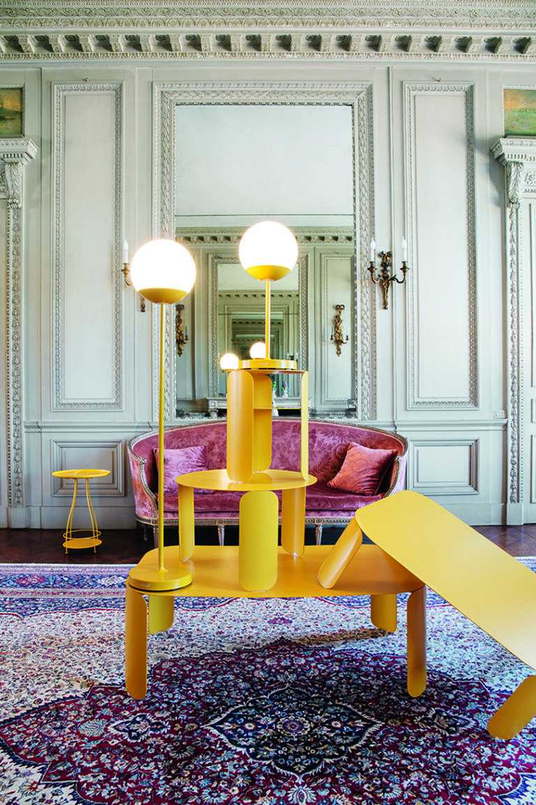 简洁线条和大胆色彩的Fermob家具系列