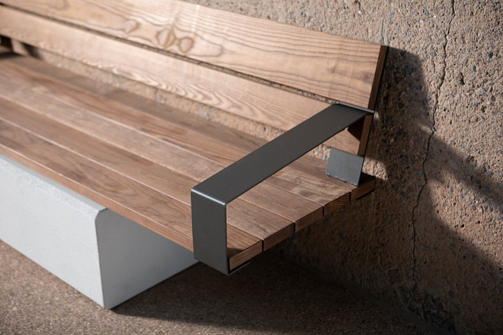 Landscape Forms首次亮相“ Link”户外座椅系统