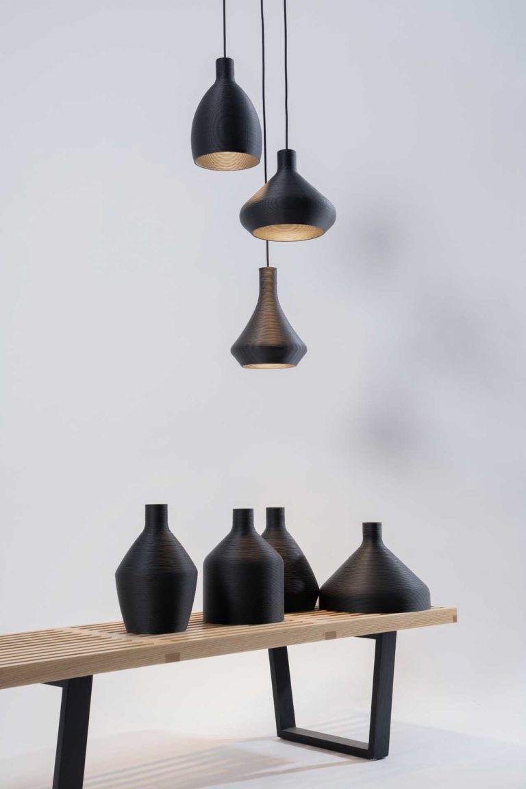 照明制造商LightArt将废物转化为单色吊灯