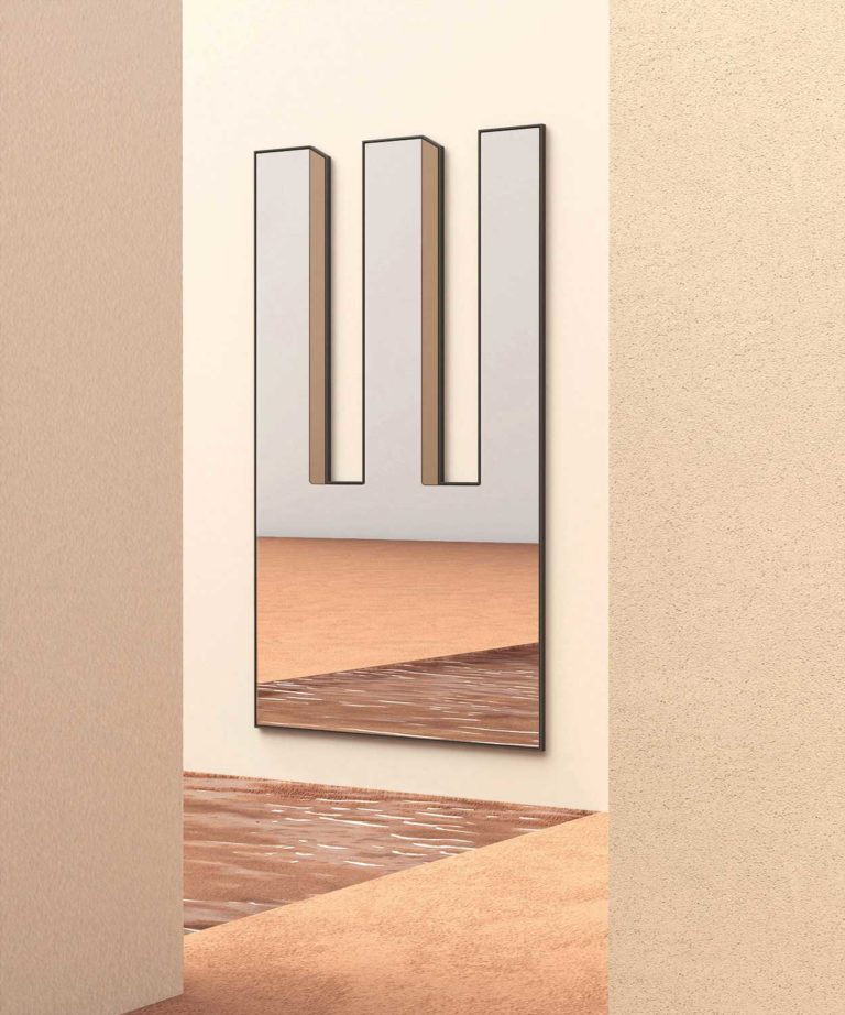 Bower工作室推出了受LuisBarragán启发的图形镜子