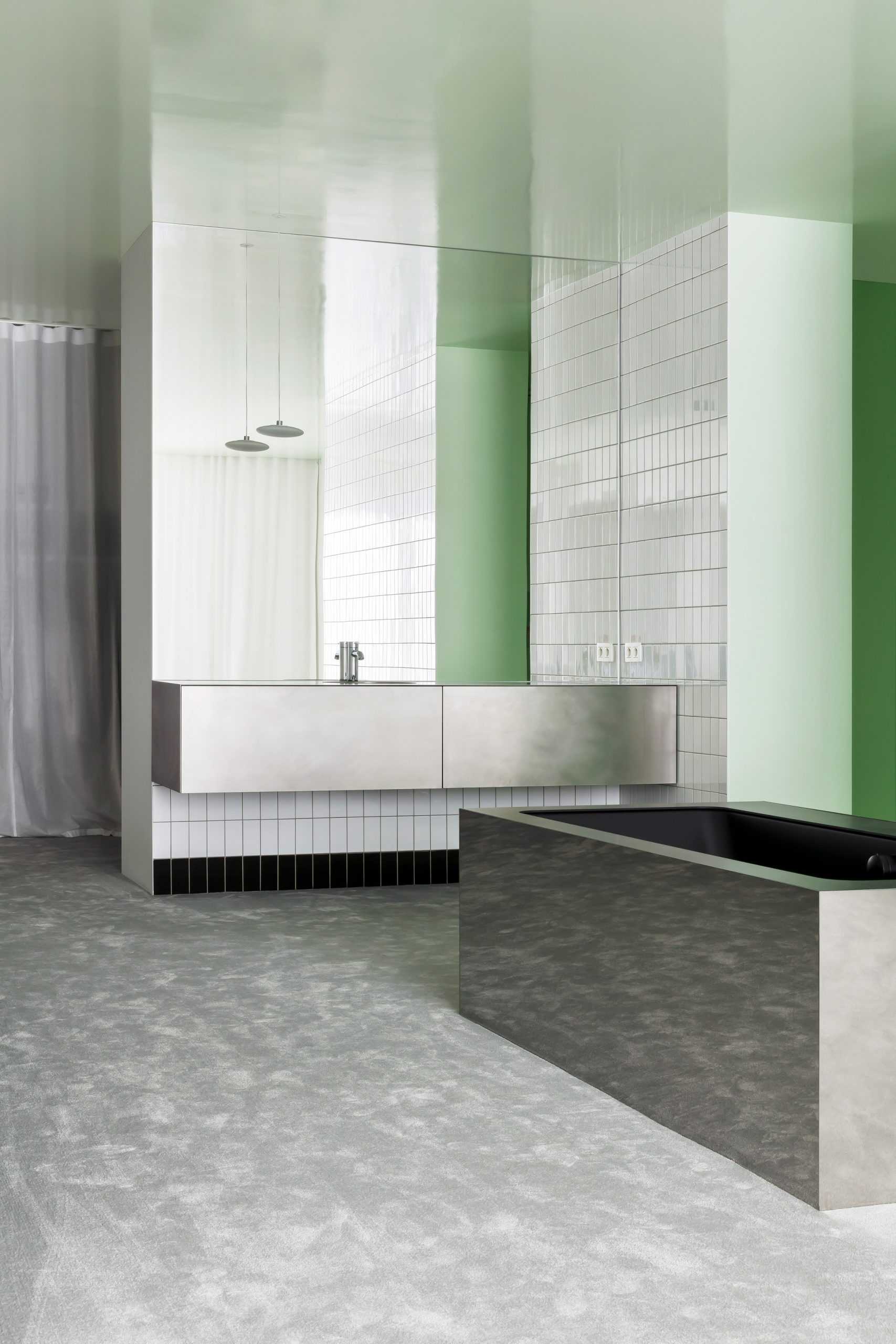 比利时安特卫普A公寓的室内装饰