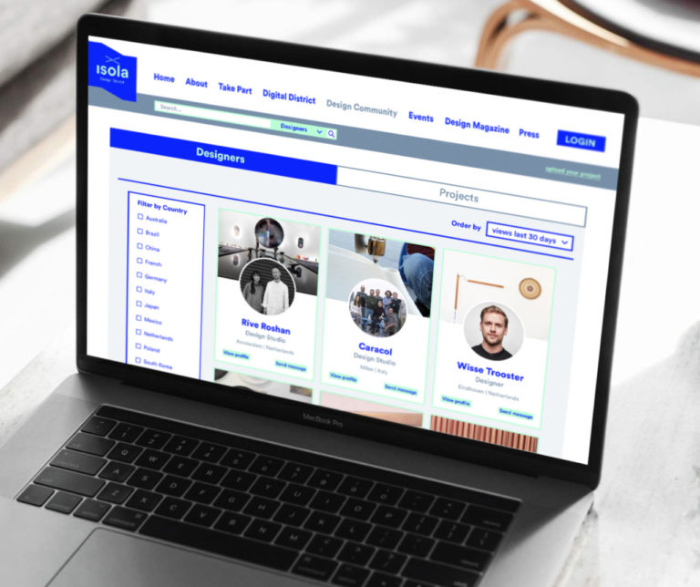 通过网络虚拟展览了解米兰的Isola设计区