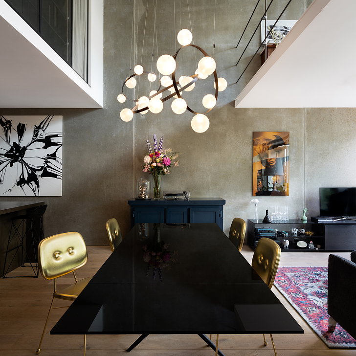 由Marcel Wanders工作室设计的Moooi哈勃泡泡灯具