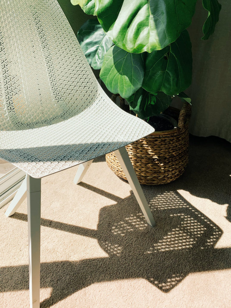 Noho move™椅子由可回收的尼龙绳制成