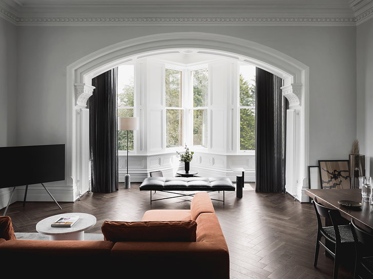 哥特式风格的庄园的室内翻新设计