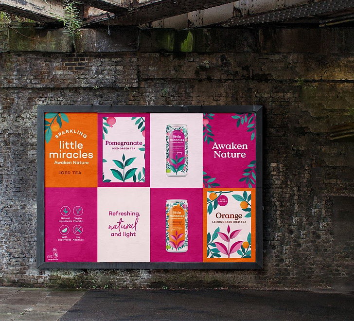 Clerkenwell兄弟为Little Miracles设计新的品牌ID和包装