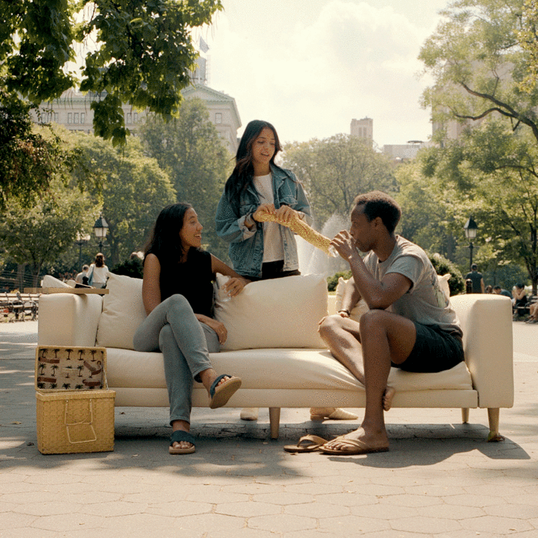 循环设计:Sabai将回收的纤维和瓶子变成价格实惠的沙发