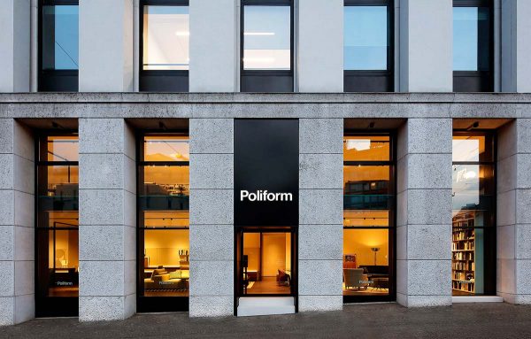 意大利家具高端品牌：Poliform，重塑米兰展览厅的风格