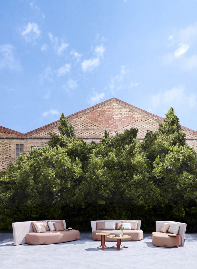 抽象的形状使ISLA户外家具系列成为抢手货