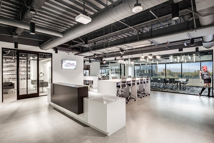 Ware Malcomb在恩西诺设计欧莱雅Pulp Riot办公室