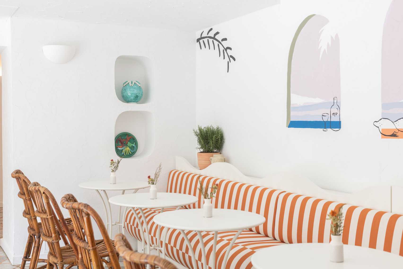 Stéphanie Lizée为 Le Sud酒店的内部设计是对法国南部的一种敬意