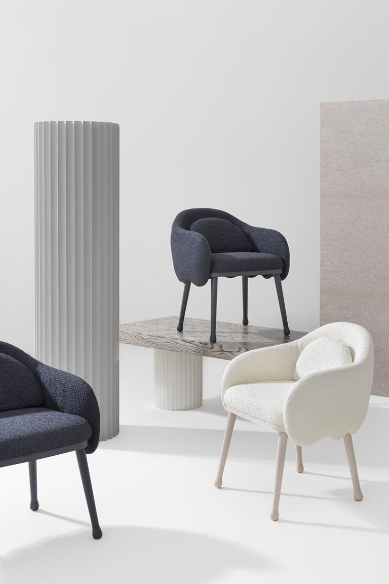 Frisée+ Corolla座椅系列为Billiani带来了设计的新阶段