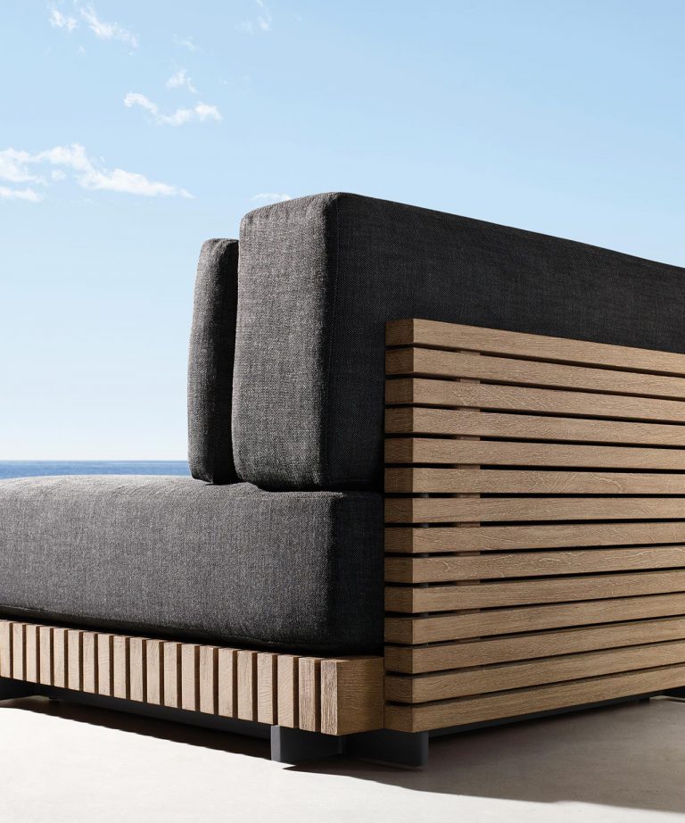 Caicos户外家具系列大胆+可持续发展