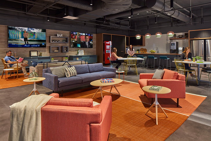 由尼尔森环球公司设计的Tricentis亚特兰大办公室