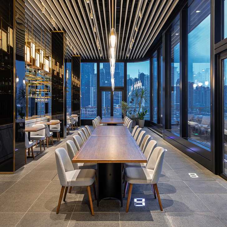 Kokaistudios为上海Cloud Bistro设计室内设计