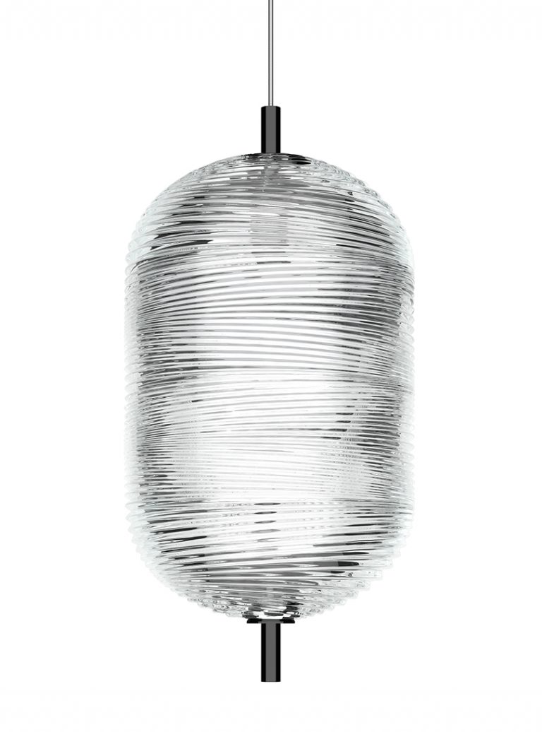 Lodes的Jefferson水晶悬吊灯唤起了1960年代