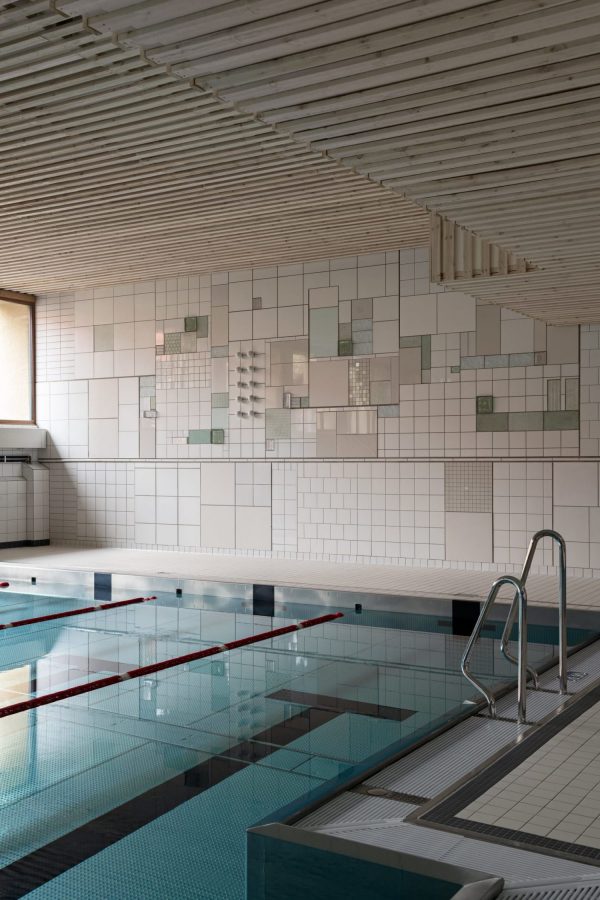 瑞典SPÅNGA的室内游泳馆FOLKFORM的公共艺术装置
