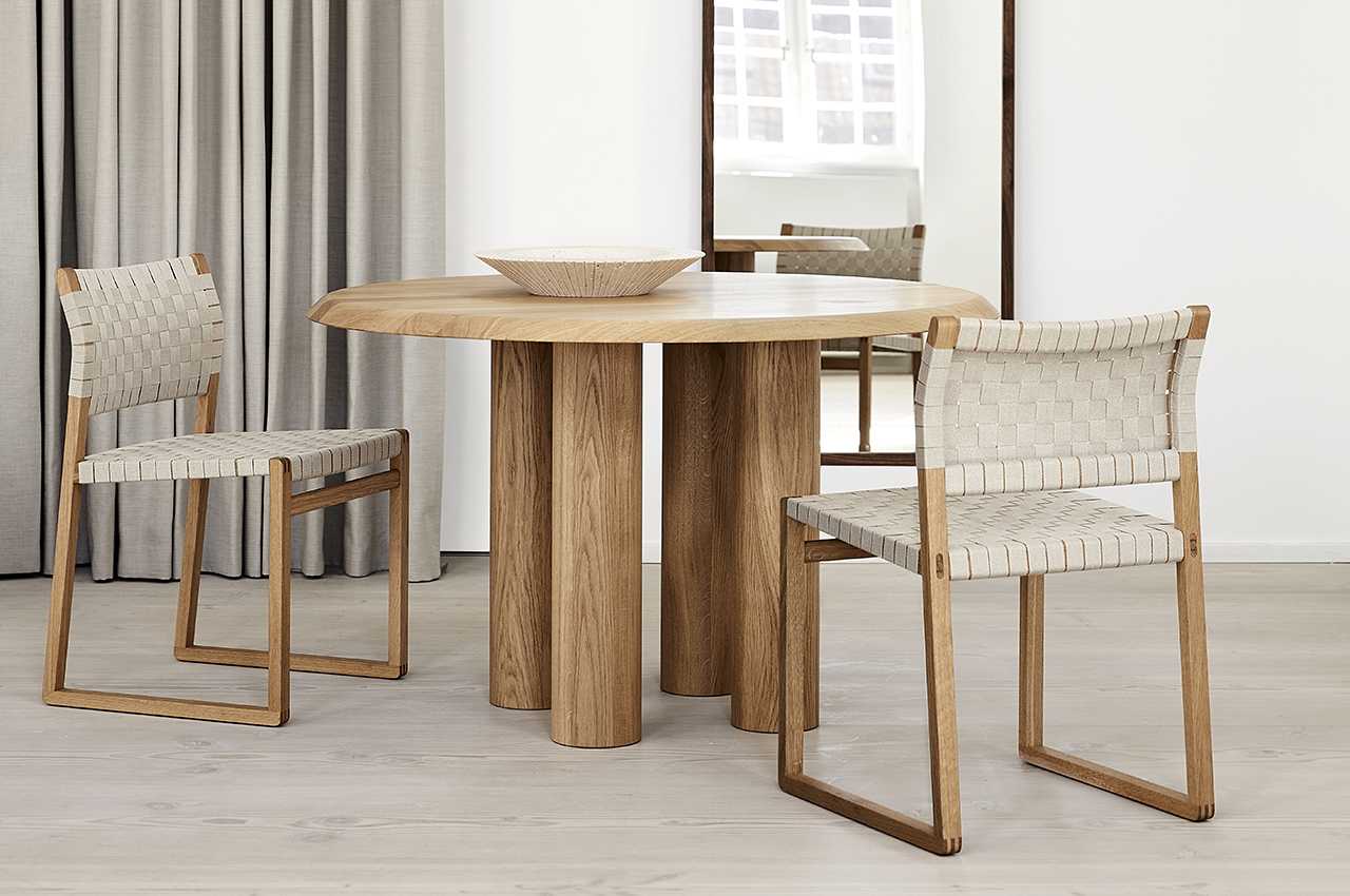 Old + New的丹麦设计汇集在Islets桌子系列
