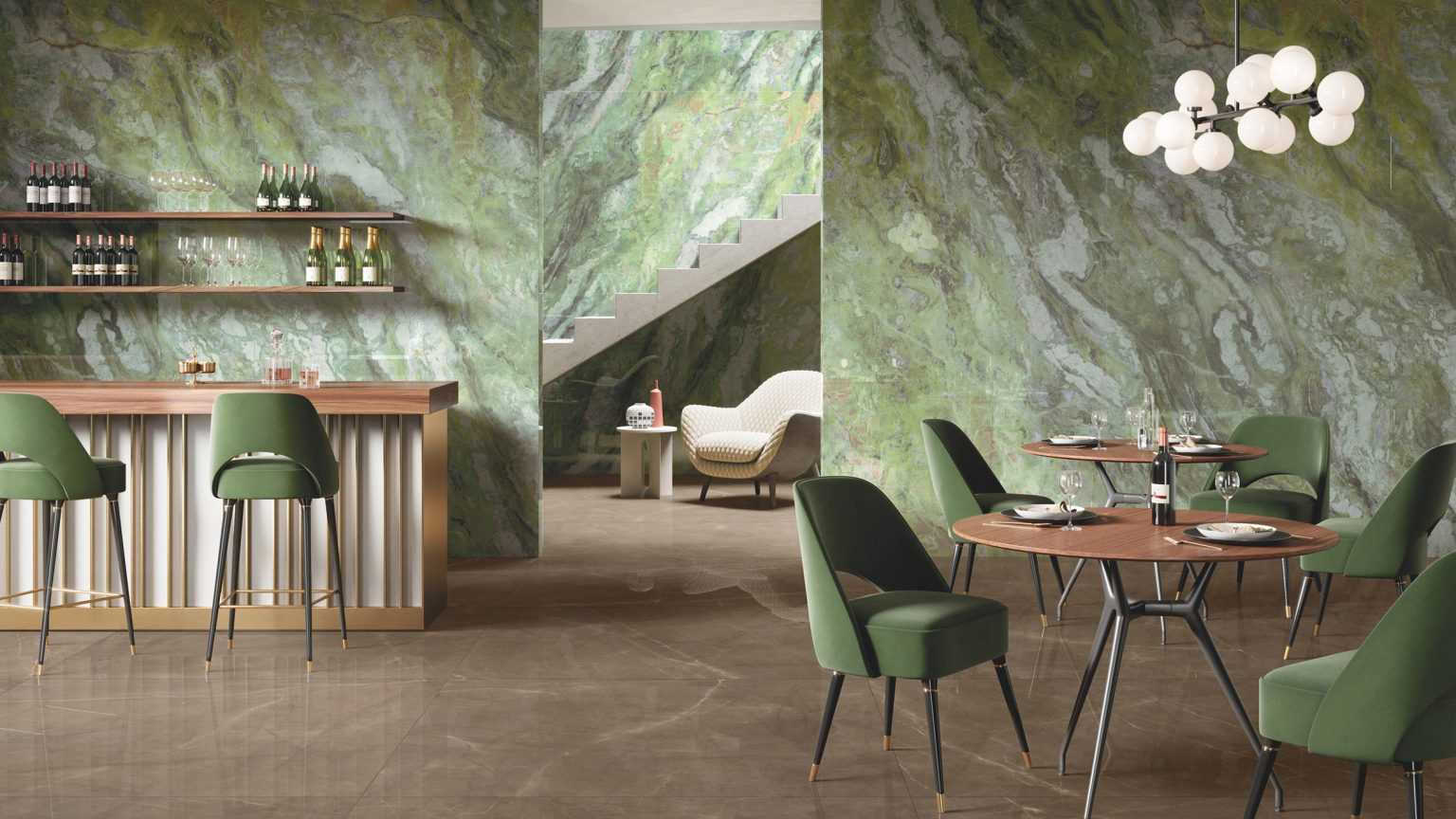 Fabbrica Marmi e Graniti推出五种大理石效果瓷砖