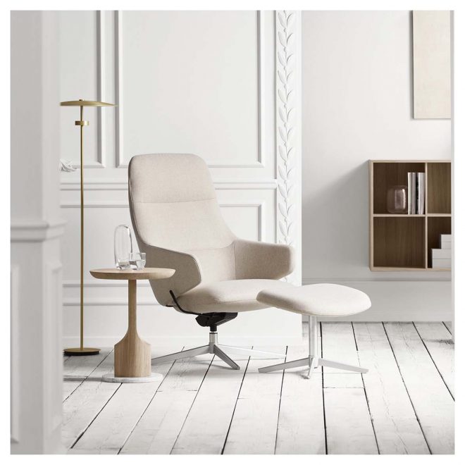 丹麦家具品牌：Santiago Sevillano为Bolia设计的“Clara”扶手椅，灵感来自企鹅