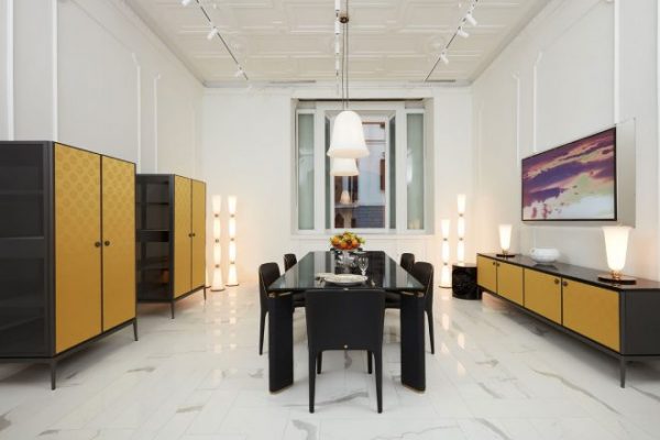 意大利家具品牌：Versace Home，米兰的新展览厅
