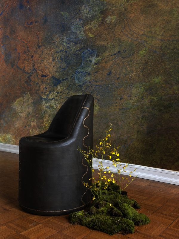 Chen Chen 和 Kai Williams设计的Bronze Vein Chair