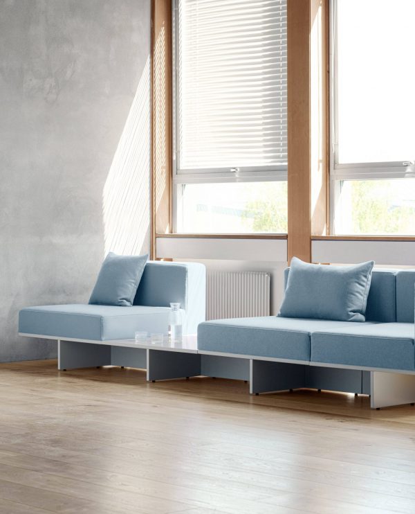 Afteroom为COMMON设计的模块化沙发 Even Sofa