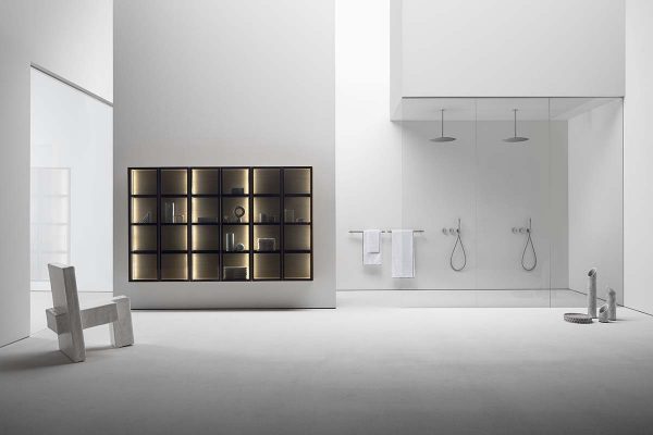 Falper推出Butler，专门为浴室设计的模块化衣柜