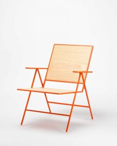 Sander Nevejans 的超薄折叠椅 折叠后只有 2 厘米厚