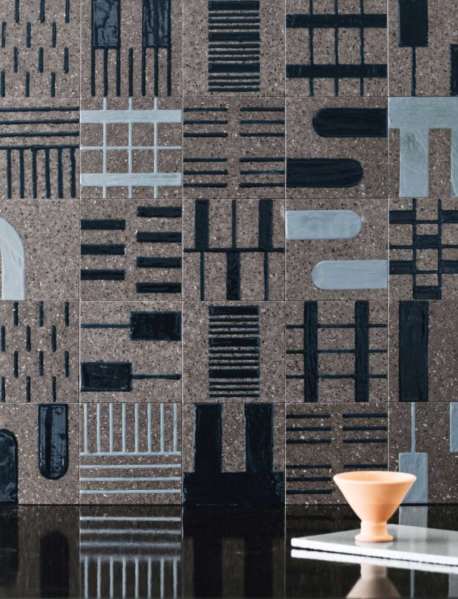 MARGHERITA RUI 为 NINEFIFTY 设计的 ALFABETO 瓷砖系列